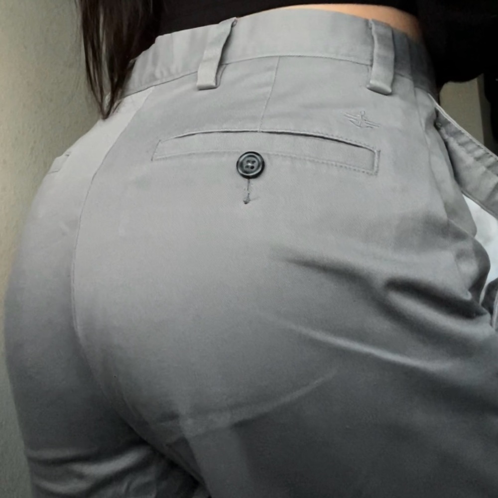 Dockers Grey Baggy Dress Pants